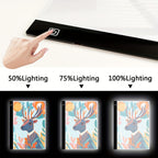 A2 LED Light Pad for Diamond Painting Tracing Drawing 3-Level Brightness USB Powered Ultra-Thin Acrylic Light Board 15.75x23.62 Inch Diamond Art Supplies Animation