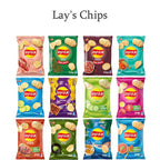Lay's Potato Chips Variety Pack 3 or 6 Packs (65g/70g Each) – Assorted Flavors Snack Pack for Office, Parties, Casual Gatherings & On-the-Go Snacking