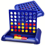 Classic Four in a Row Game – Large Size Strategy Connect Board Game for 2 Players – Fun Family & Kids Game Night Toy – Great Gift for Halloween, Thanksgiving, Christmas & Birthdays – Ages 6+