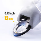 LED Pet Nail Clipper 2-Pack with Ergonomic Non-Slip Handle – Precise Safe Cat & Dog Nail Trimmer with Built-In LED Light for Accurate Grooming, Orange Gray, Essential Pet Nail Care Tool
