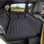 Inflatable Car Mattress for Back Seat SUV Truck MPV – Portable Air Bed with 2 Pillows for Camping Road Trips Outdoor Travel Dark Blue