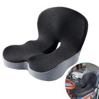 Ergonomic Memory Foam Seat Cushion with Back Support – Non-Slip Office Chair Gaming Chair Car Seat Pad for Hip & Tailbone Pain Relief, Long Sitting Comfort