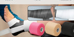 Pre Wrap Tape 4-Rolls Athletic Foam Underwrap for Sports - Protect Ankles Wrists Hands Knees, 2.75 Inch x 30 Yards Each Roll, OK TAPE Sports Underwrap