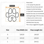 Dog Outdoor Boots Non-Slip All-Season Paw Protectors – Anti-Dirt Waterproof Dog Shoes for Small Medium Dogs, Protective Dog Booties for Walking Hiking & Hot Pavement, S M L Sizes, Black